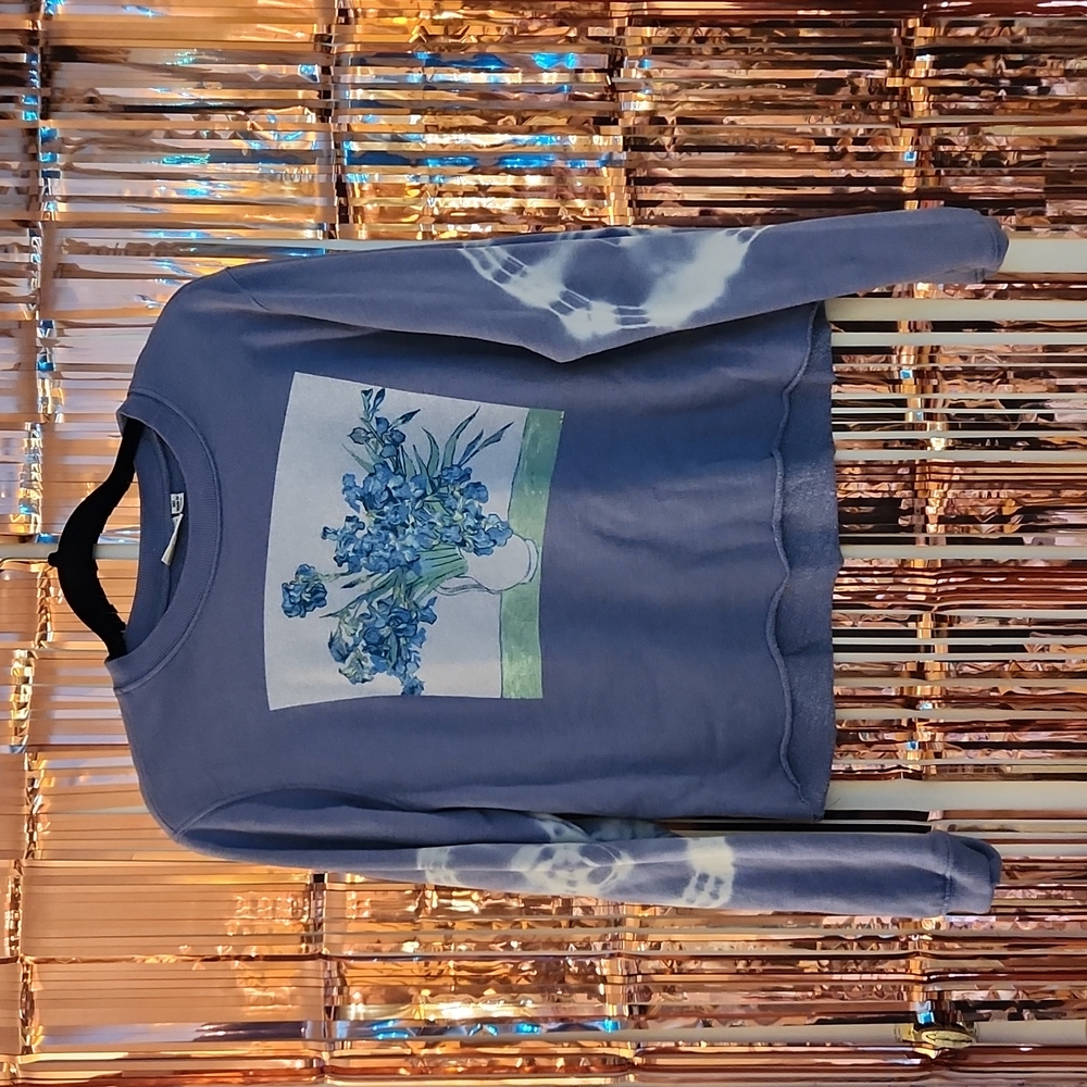 Van Gogh Irises sweatshirt (M)